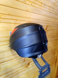 PRILBA ALPINA BLACK-RED 51-54CM